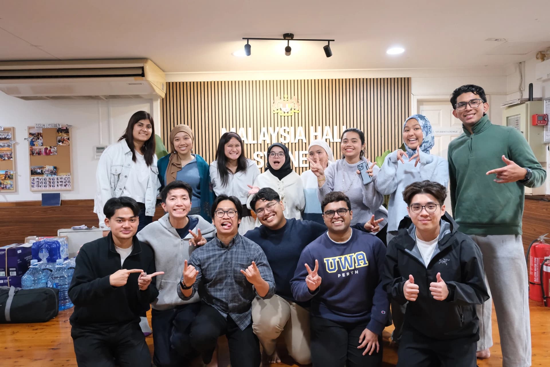 MALEAD 2026 student leaders together at Malaysian Hall